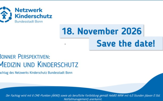 Safe the Date_Medizin und Kinderschutz