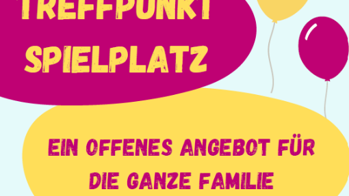 Bild für Ankündigung der Spielplatztreffs vom Kommunalen Integrationszentrum