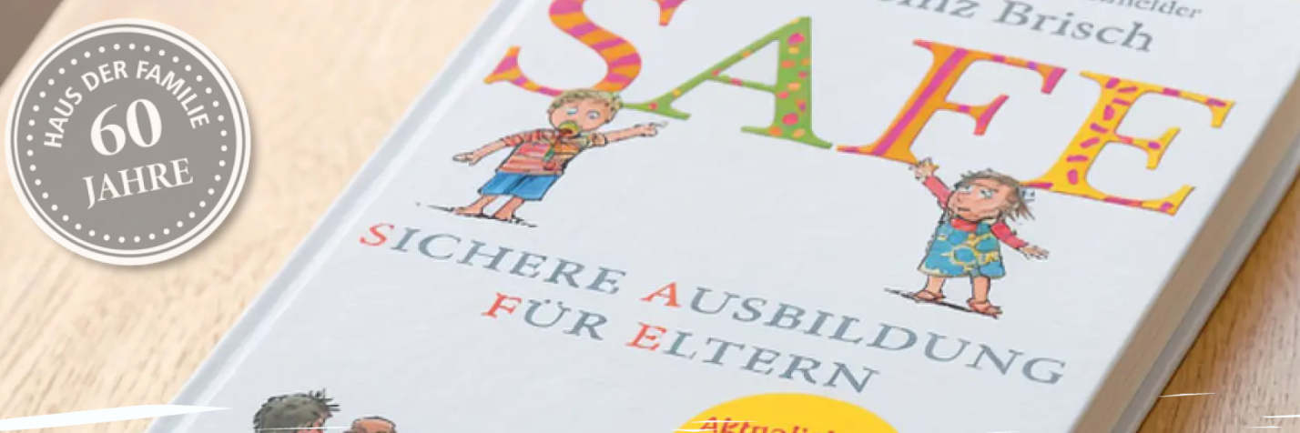 Einladung zum  Vortrag von Prof. Dr. Brisch am 12. November 2026. Zu sehen ist das Buchcover seines Buches SAFE - Sicher