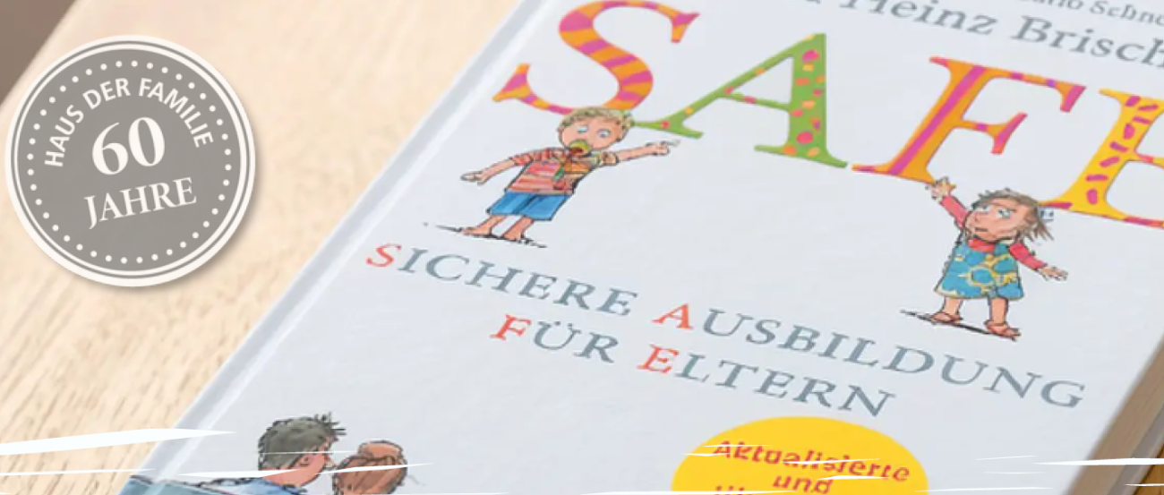 Einladung zum  Vortrag von Prof. Dr. Brisch am 12. November 2026. Zu sehen ist das Buchcover seines Buches SAFE - Sicher